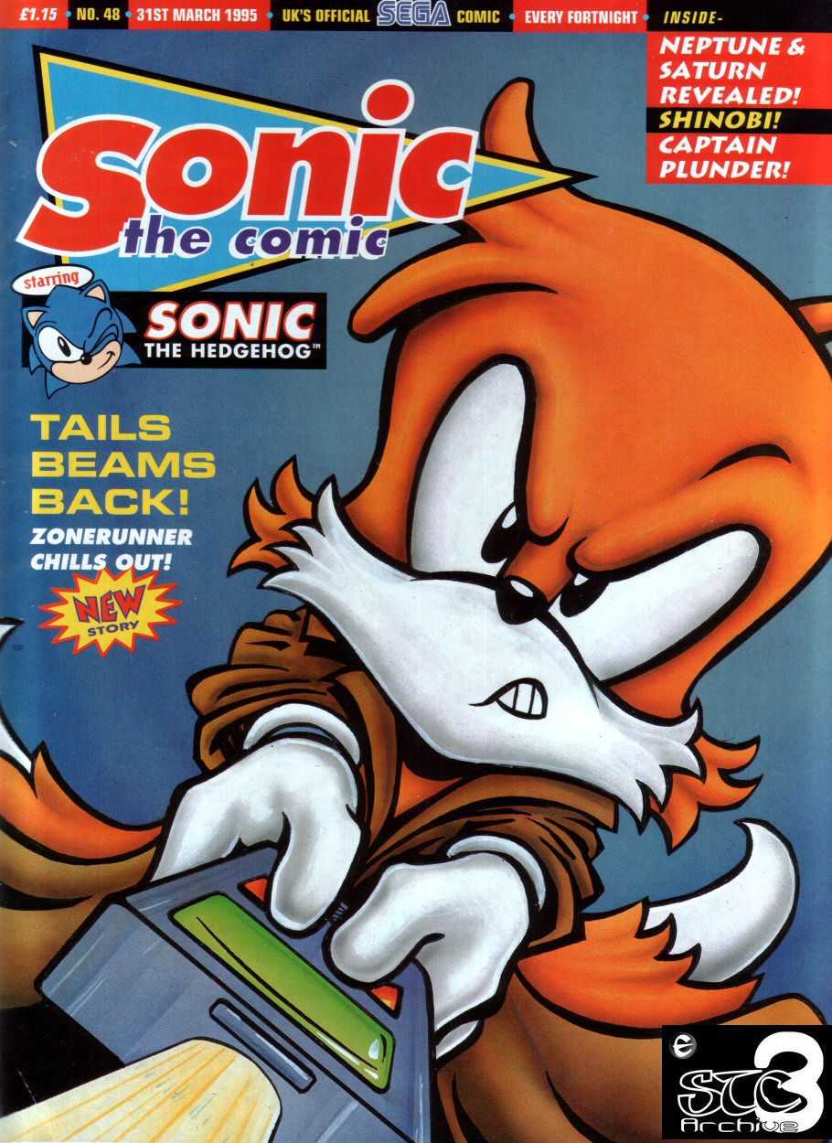 Sonic - The Comic Issue No. 048 Comic cover page
